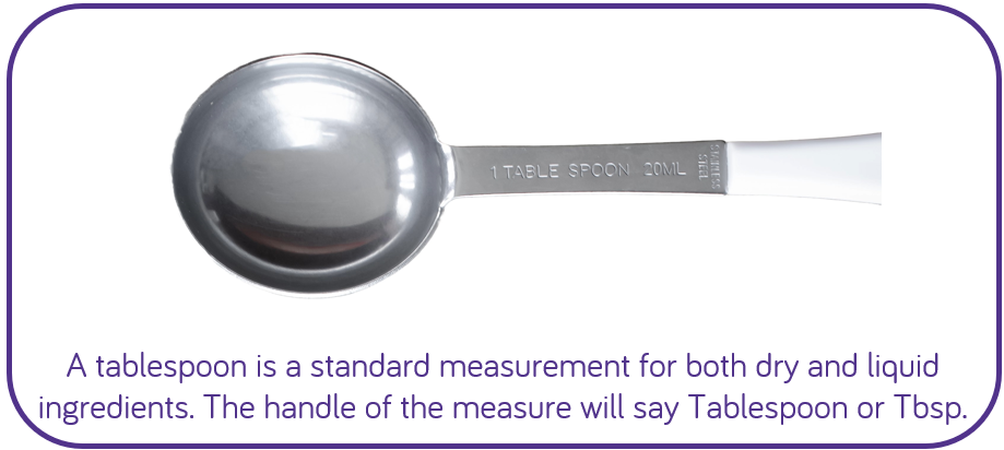 Tablespoon household measure