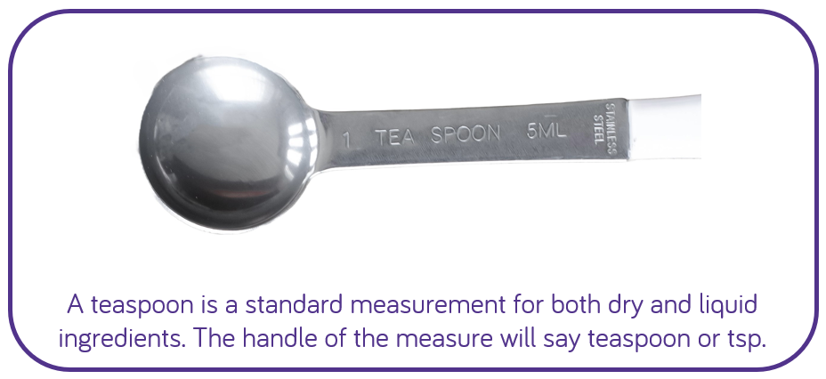 teaspoon household measure